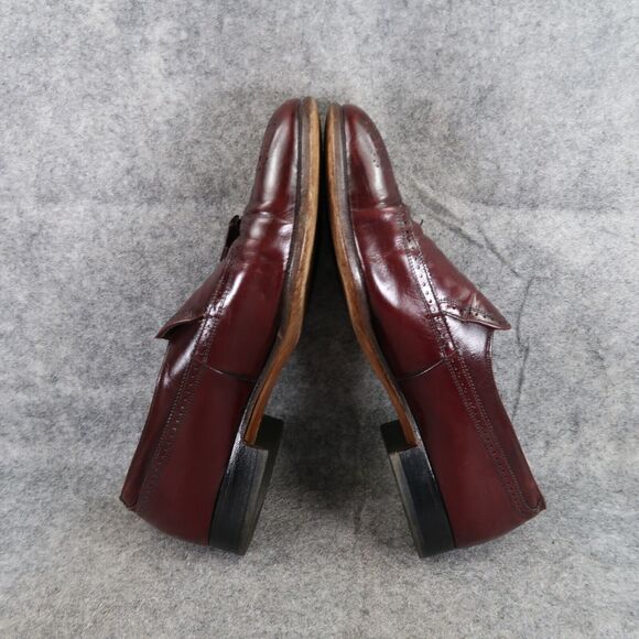 Bally Shoes Mens 8 Tassel Loafers Salisbury Wingtip Leather Brogue Classic Dress - Picture 9 of 15